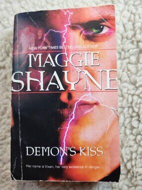 Maggie Shayne Demons Kiss Paperback 2007 Mira Paranormal Romance Used Paperback